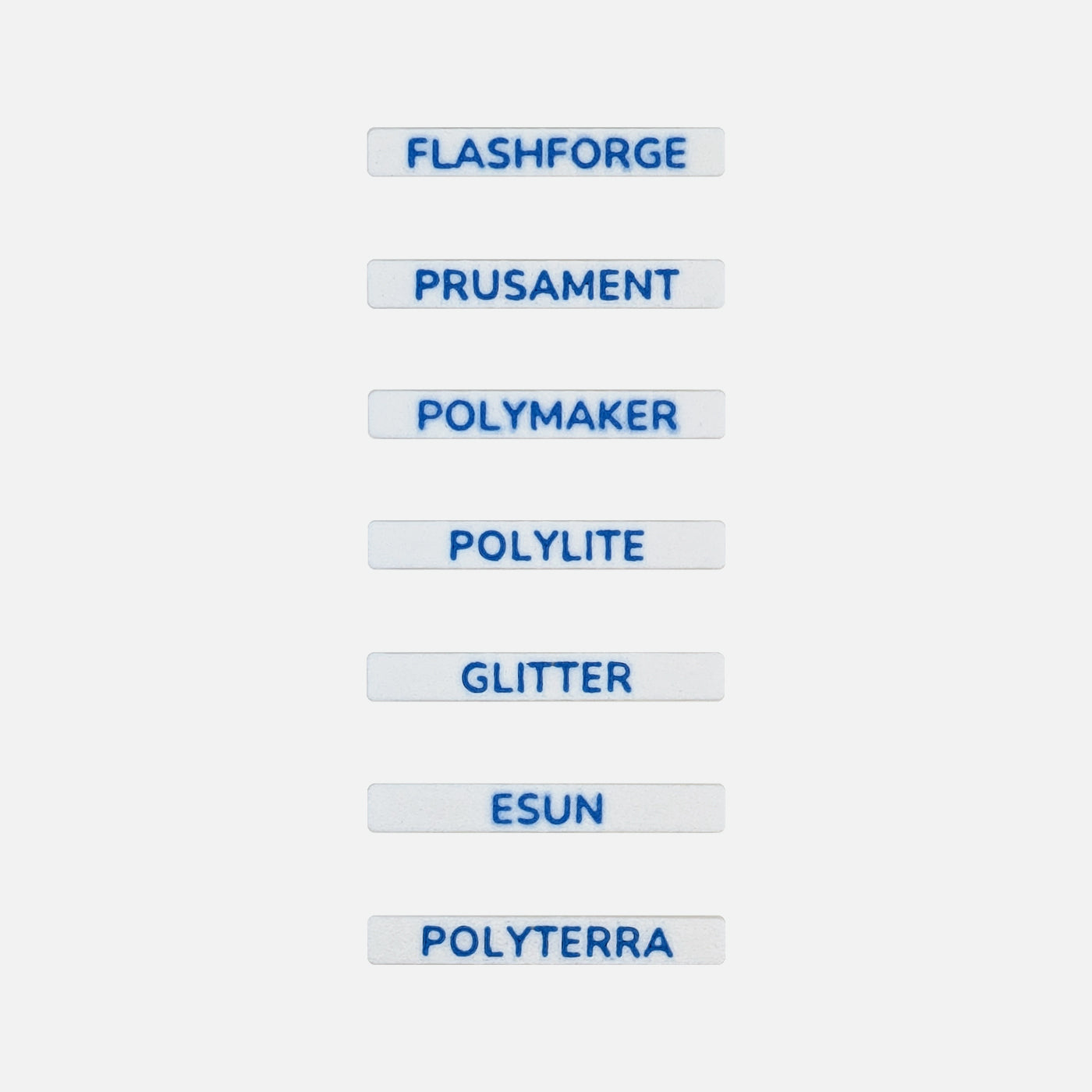 Divider Labels