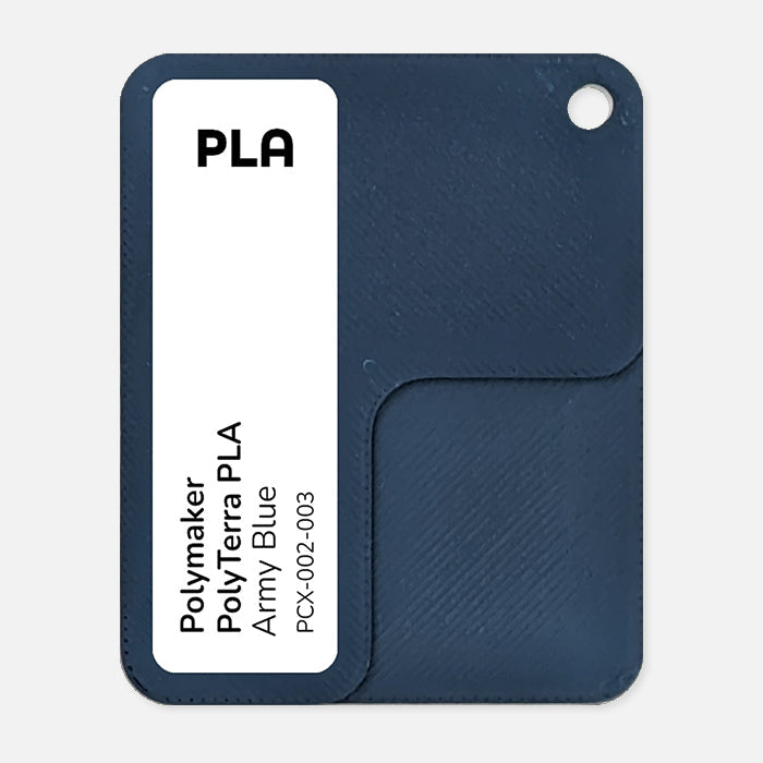 PCX-002-003, PolyTerra PLA, Army Blue