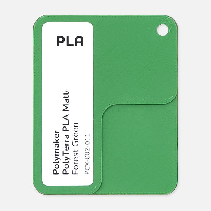 PCX-002-011, PolyTerra PLA, Forest Green