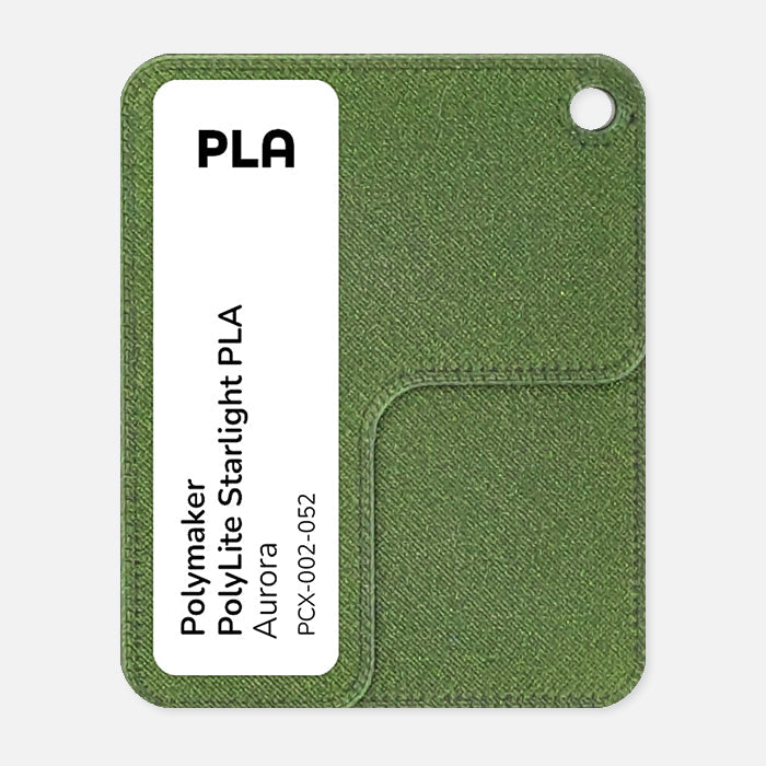 PCX-002-052, PolyLite Starlight PLA, Aurora