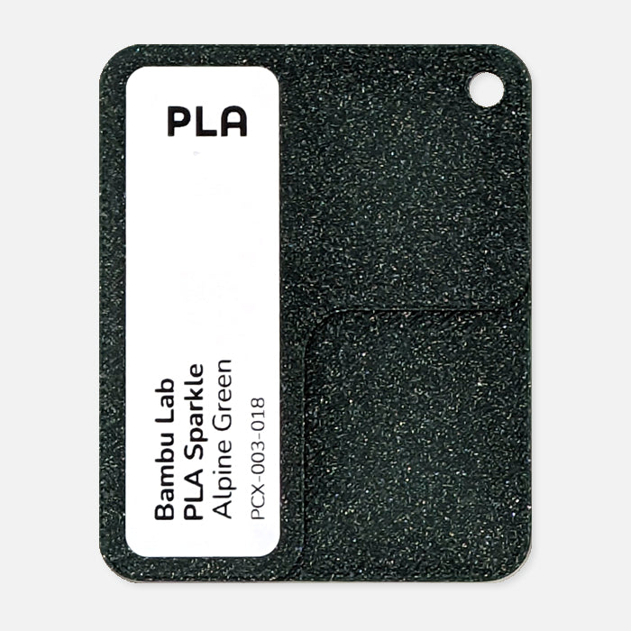 PCX-003-018, Bambu Lab PLA Sparkle, Alpine Green