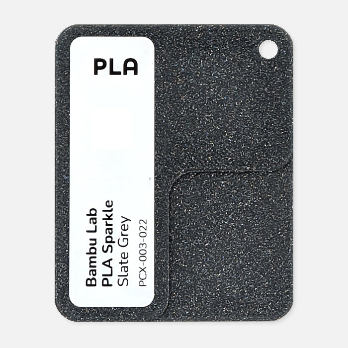 PCX-003-022, Bambu Lab PLA Sparkle, Slate Grey