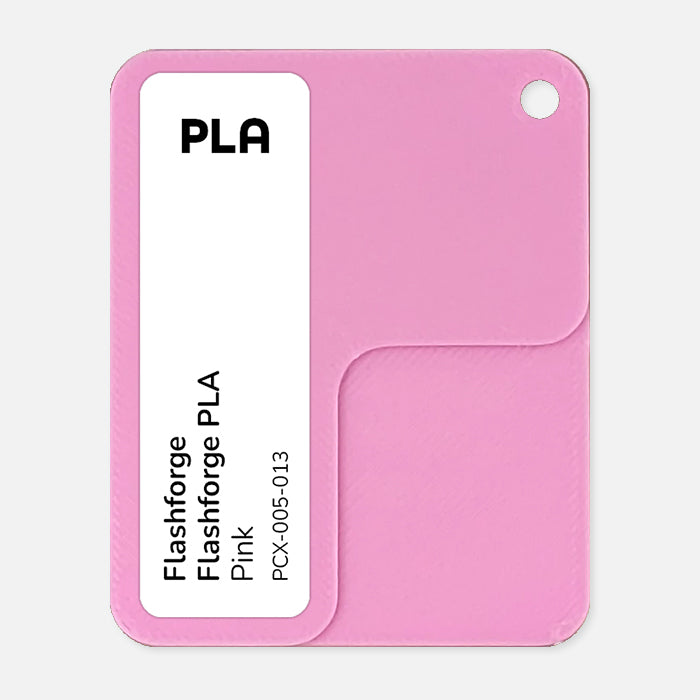 PCX-005-013, Flashforge PLA, Pink