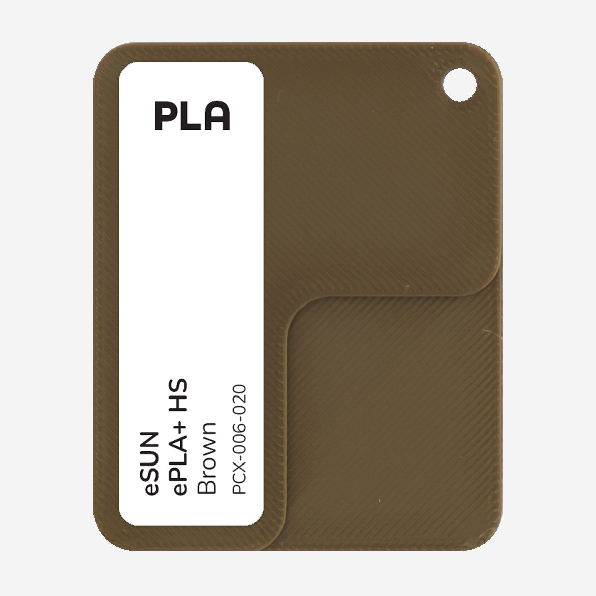 PCX-006-020, eSUN PLA+ HS, Brown