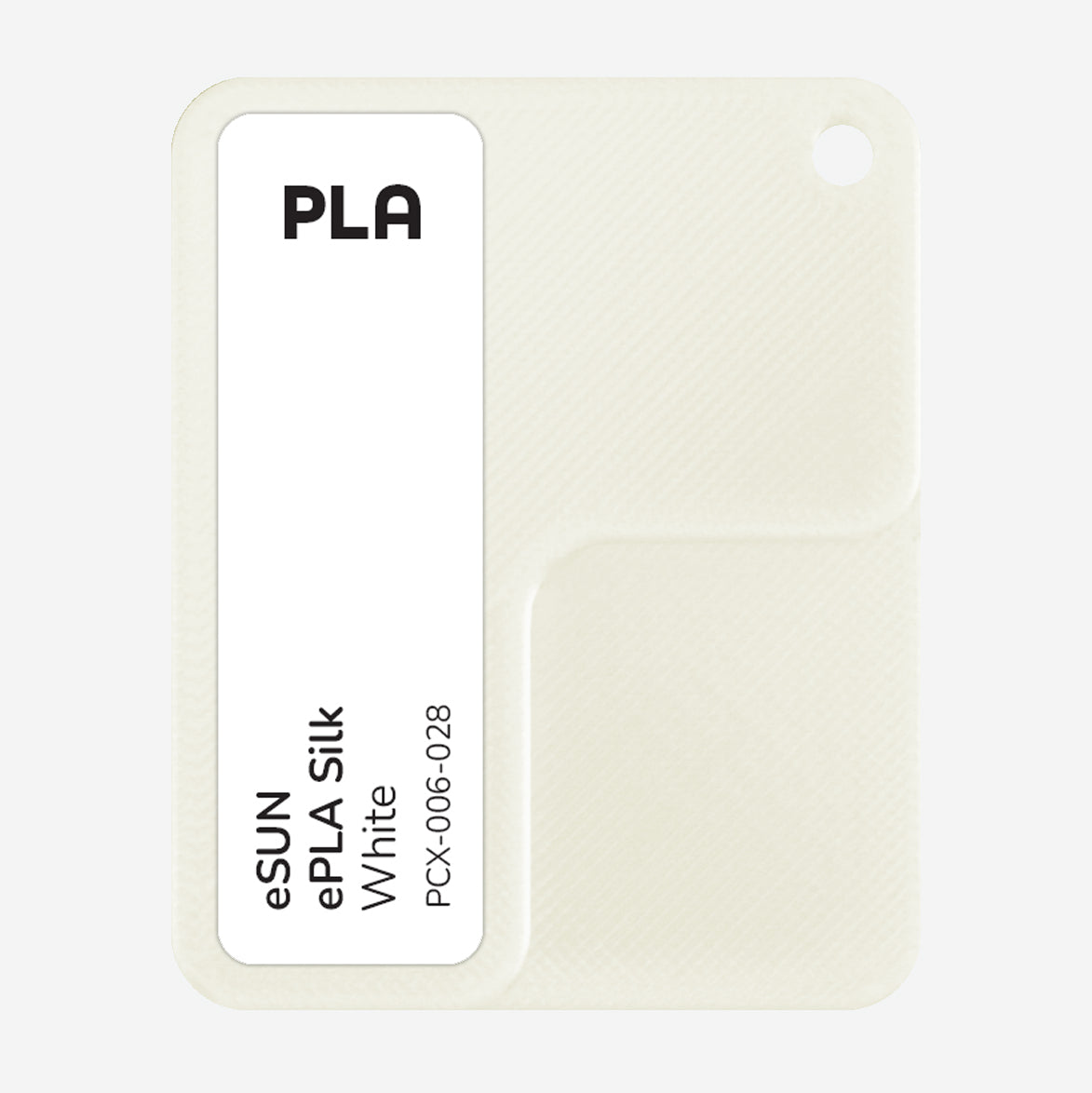 PCX-006-028, ePLA Silk, White