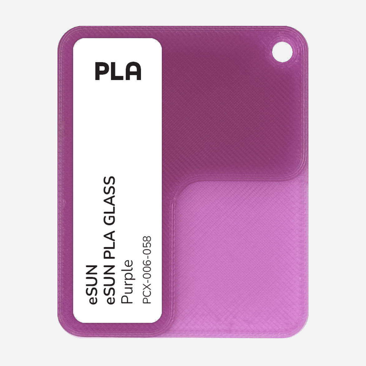 PCX-006-058, eSUN Glass PLA, Purple