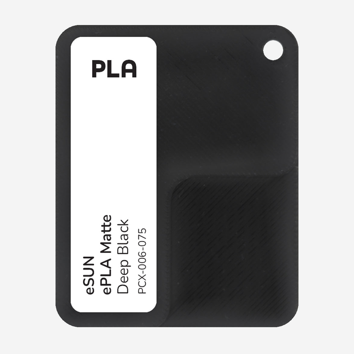 PCX-006-075, ePLA Matte, Deep Black