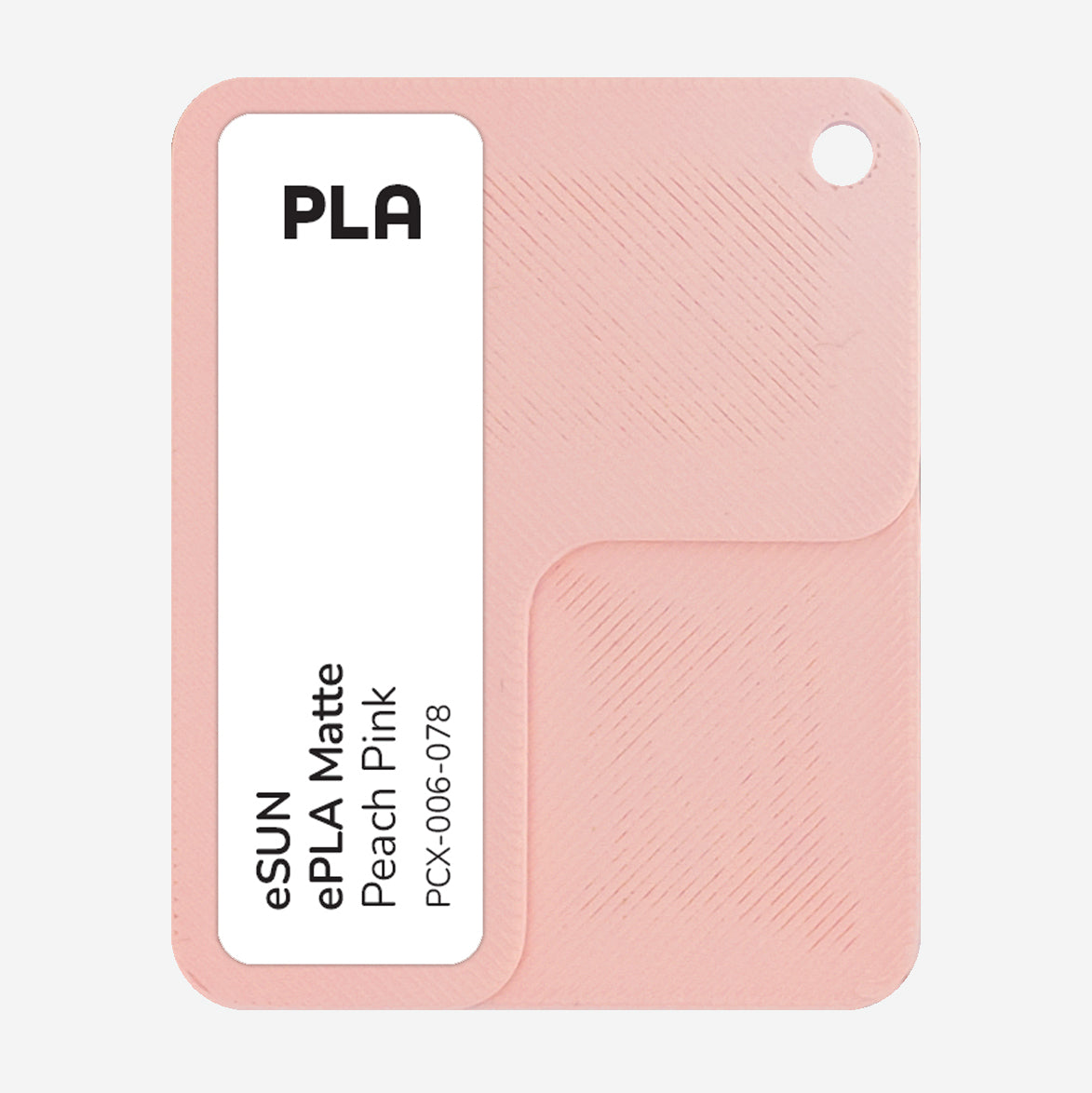 PCX-006-078, ePLA Matte, Peach Pink