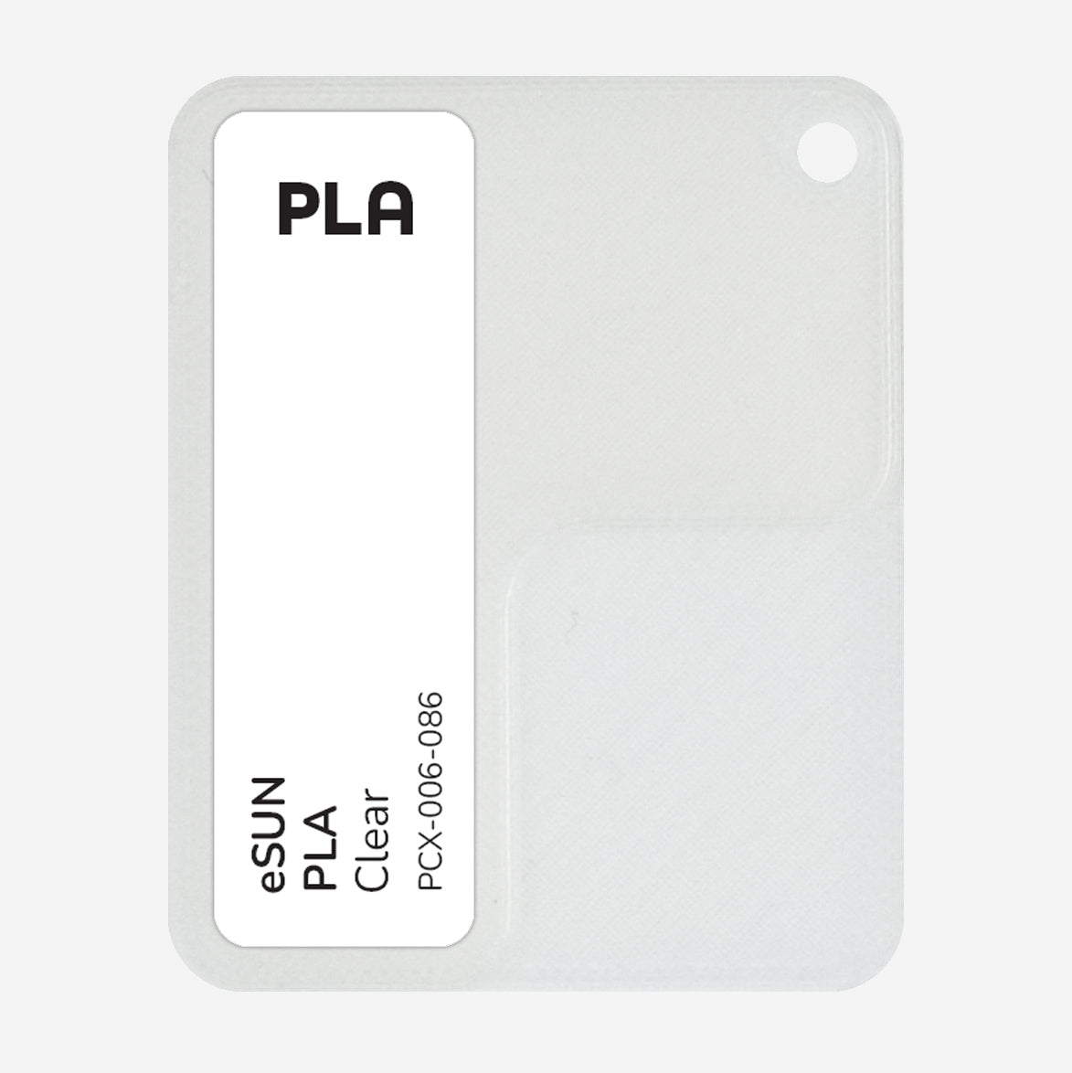PCX-006-086, eSUN PLA, Clear