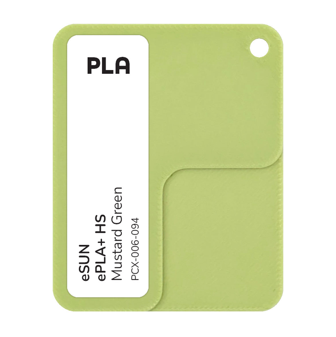 PCX-006-094, eSUN PLA+ HS, Mustard Green