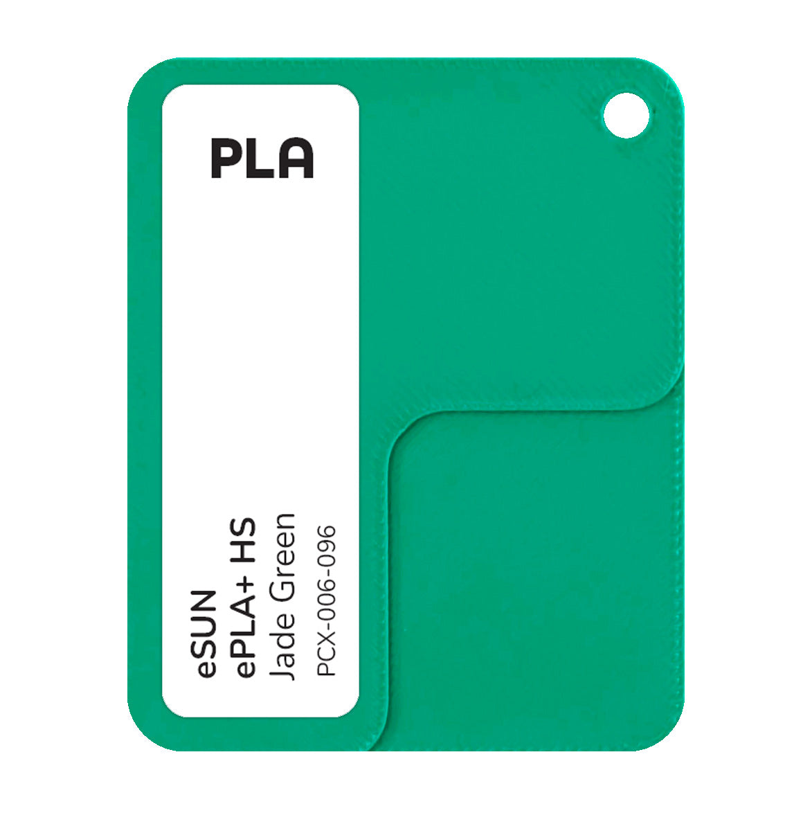 PCX-006-096, eSUN PLA+ HS, Jade Green