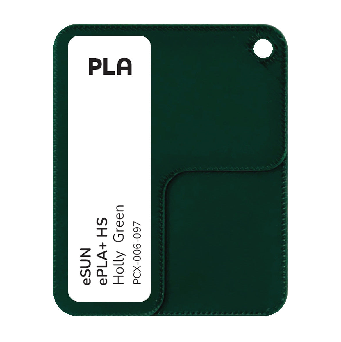 PCX-006-097, eSUN PLA+ HS, Holly Green