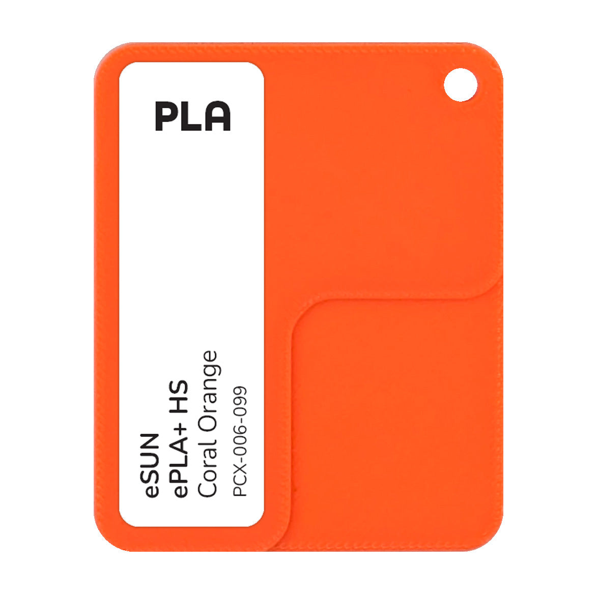 PCX-006-099, eSUN PLA+ HS, Coral Orange