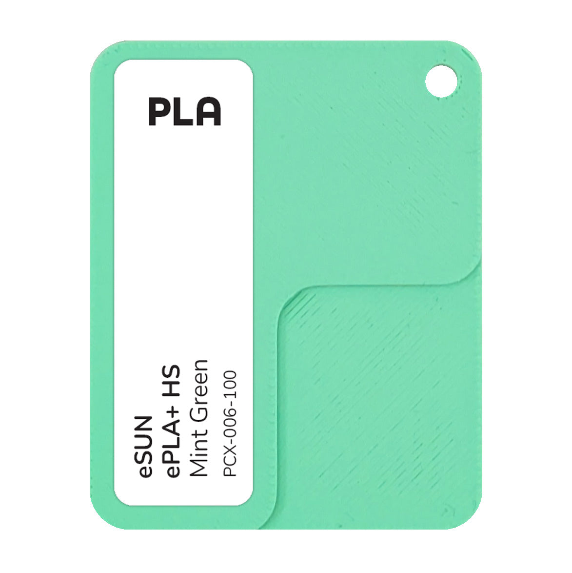 PCX-006-100, eSUN PLA+ HS, Mint Green