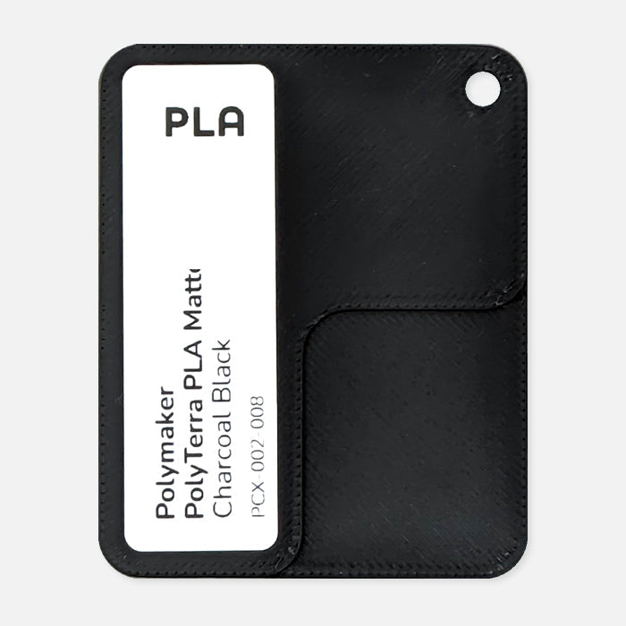PCX-002-008, PolyTerra PLA, Charcoal Black