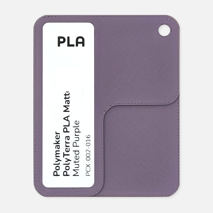 PCX-002-016, PolyTerra PLA, Muted Purple