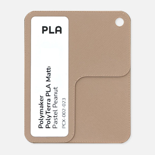 PCX-002-023, PolyTerra PLA, Pastel Peanut