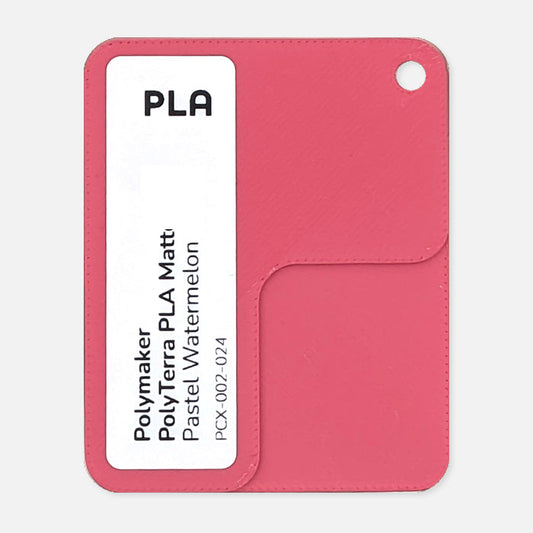 PCX-002-024, PolyTerra PLA, Pastel Watermelon
