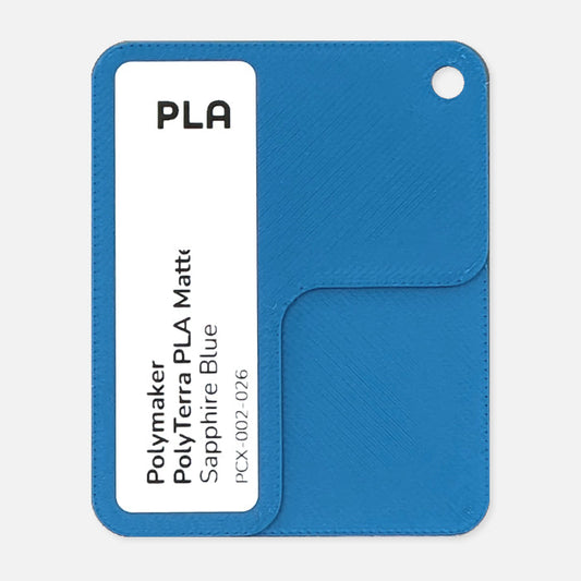 PCX-002-026, PolyTerra PLA, Sapphire Blue