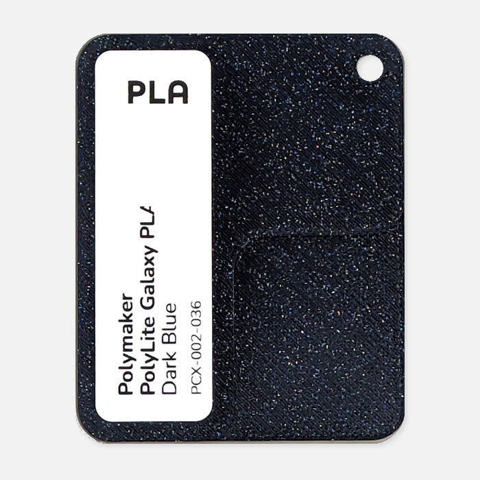 PCX-002-036, PolyLite Galaxy PLA, Dark Blue