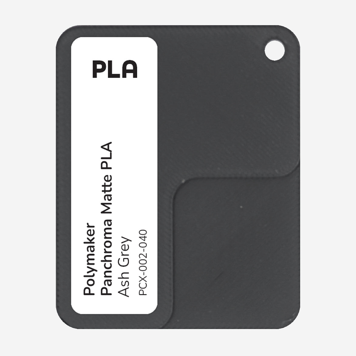 PCX-002-040,  Panchroma Matte PLA, Ash Grey