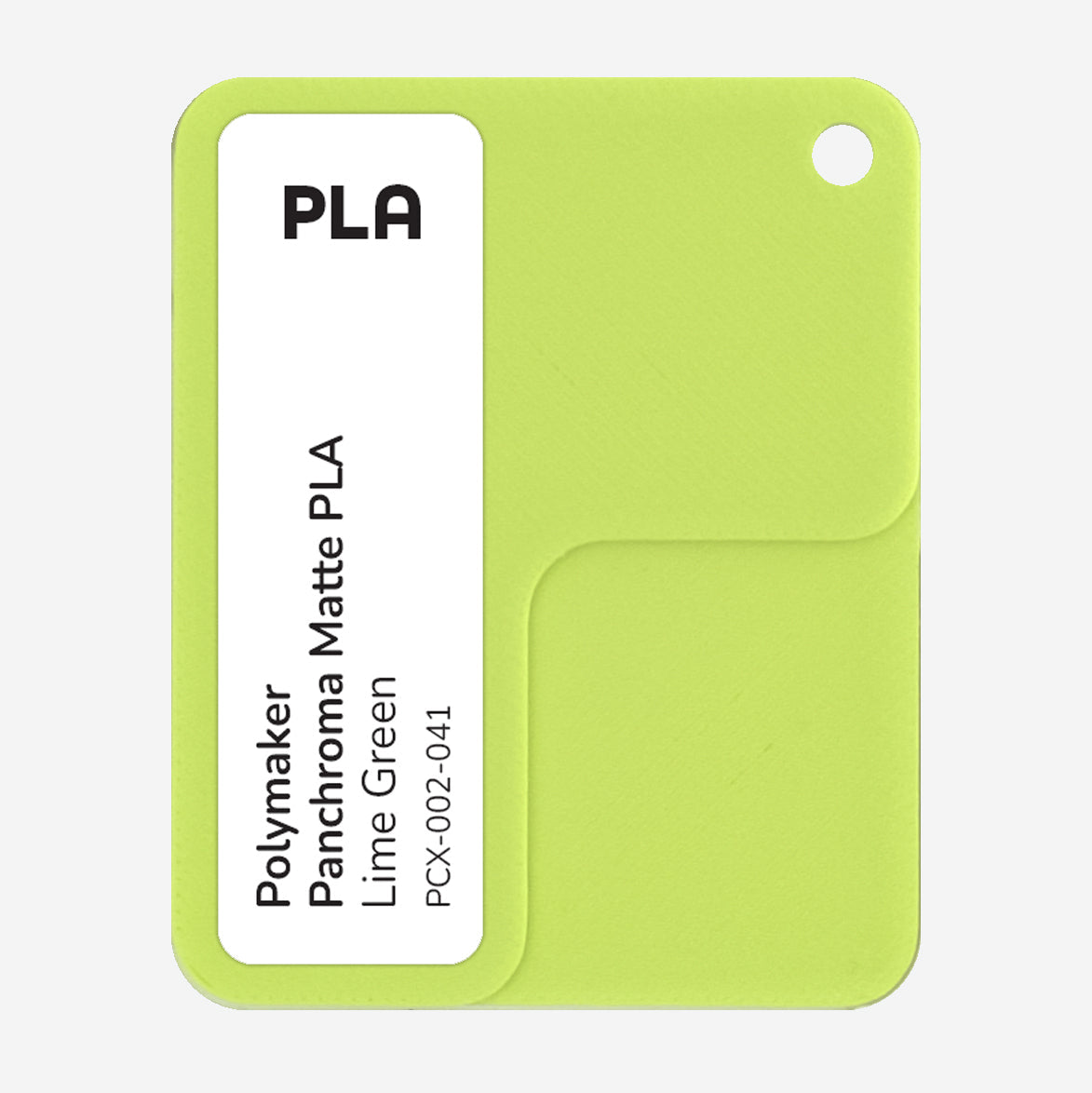 PCX-002-041,  Panchroma Matte PLA, Lime Green