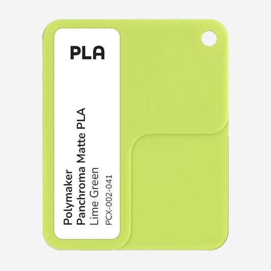 PCX-002-041,  Panchroma Matte PLA, Lime Green