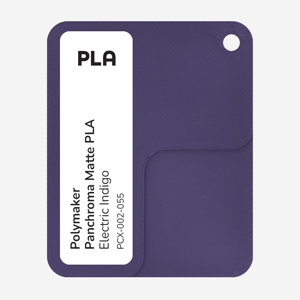 PCX-002-055,  Panchroma Matte PLA, Electric Indigo