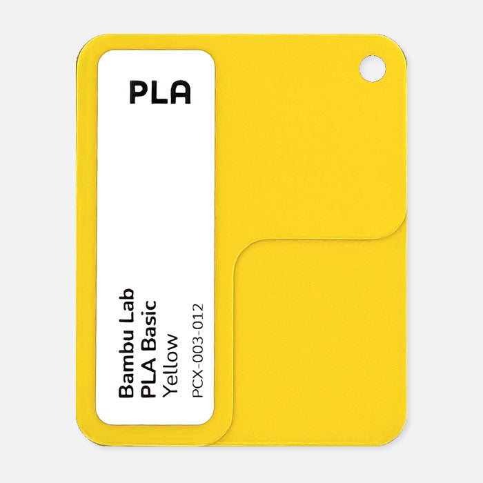 Packaging File Pcx PCX-003-012, Bambu Lab PLA, Yellow – The Print Codex
