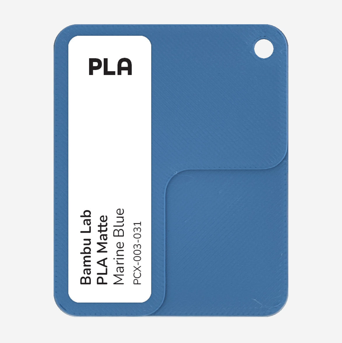 PCX-003-031,  Bambu Lab PLA, Marine Blue
