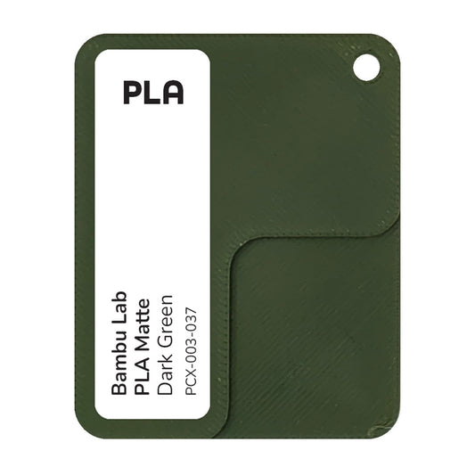 PCX-003-037,  Bambu Lab PLA, Dark Green