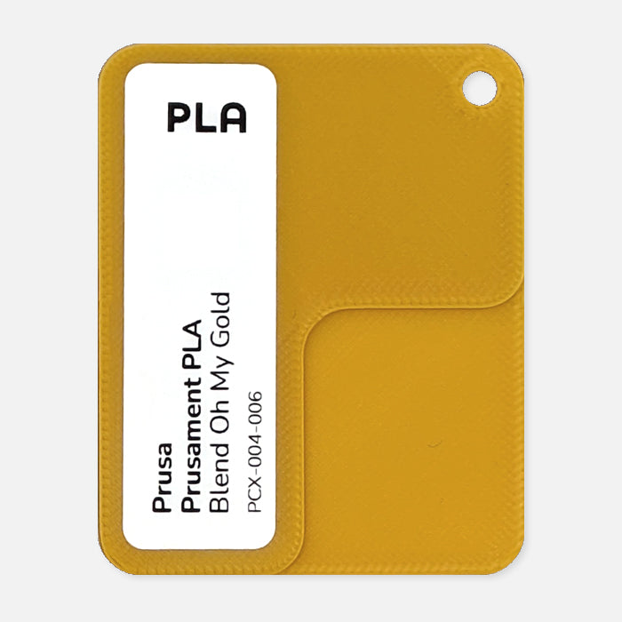 PCX-004-006, Prusament PLA, Blend Oh My Gold