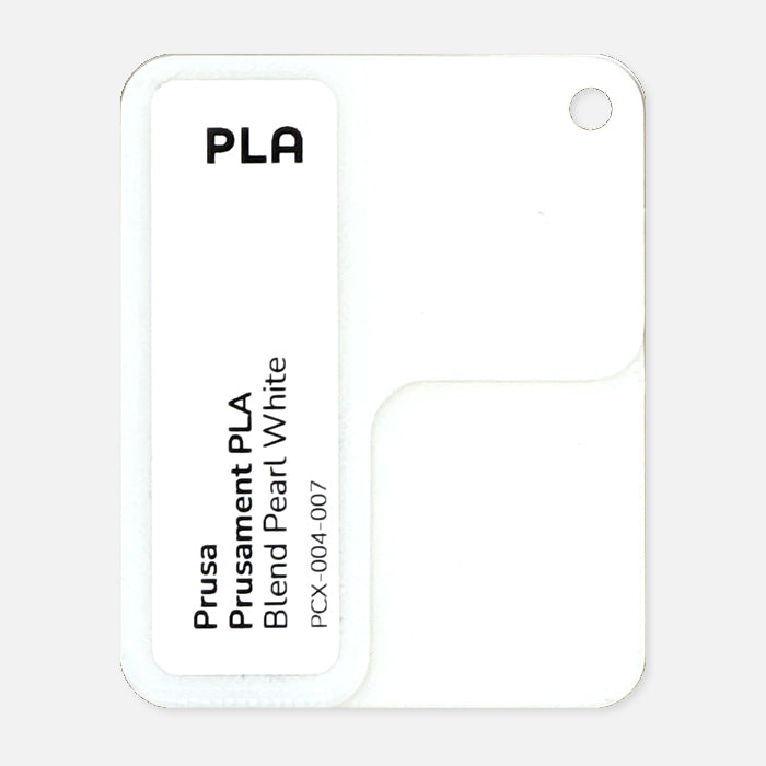 PCX-004-007, Prusament PLA, Blend Pearl White