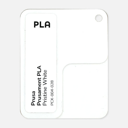 PCX-004-028, Prusament PLA, Pristine White