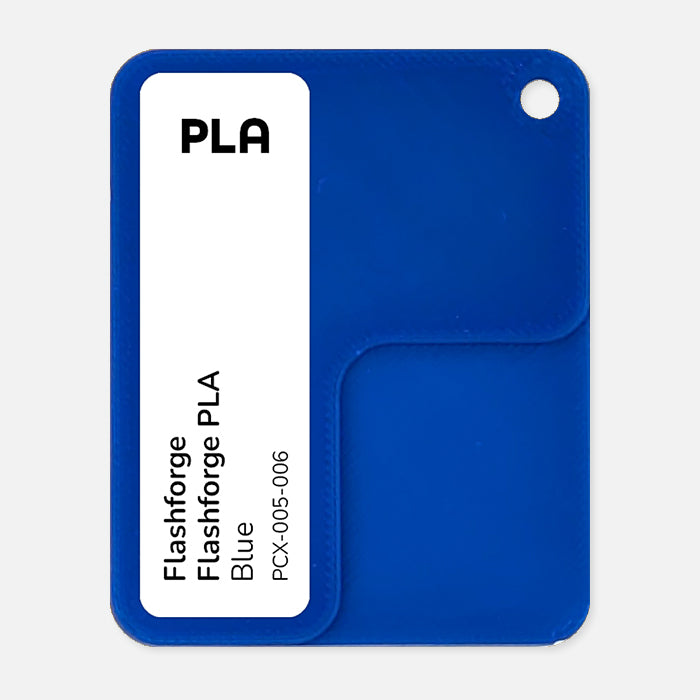 PCX-005-006,  Flashforge PLA, Blue
