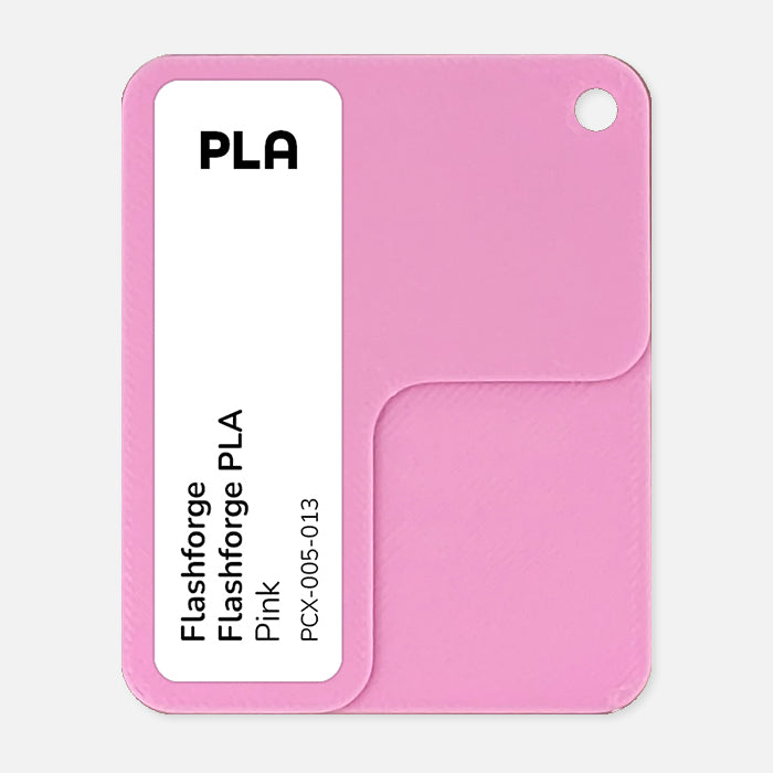 PCX-005-013,  Flashforge PLA, Pink