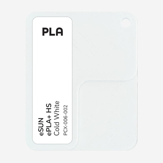PCX-006-002,  eSUN PLA+ HS, Cold White
