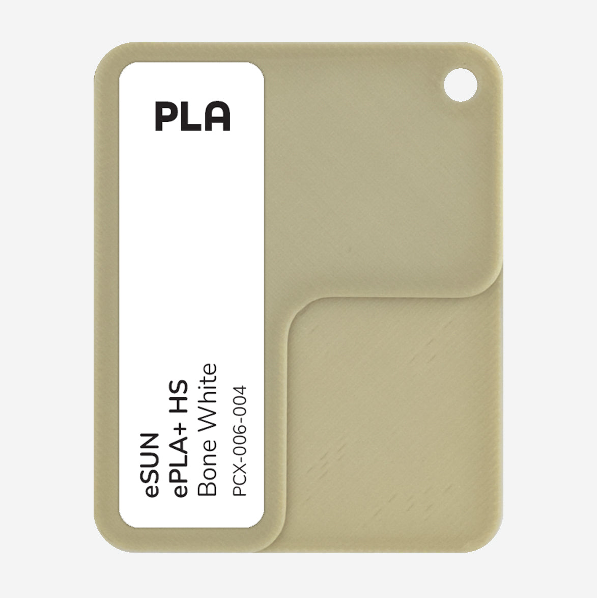 PCX-006-004,  eSUN PLA+ HS, Bone White