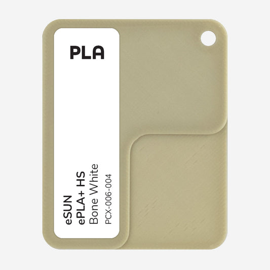 PCX-006-004,  eSUN PLA+ HS, Bone White