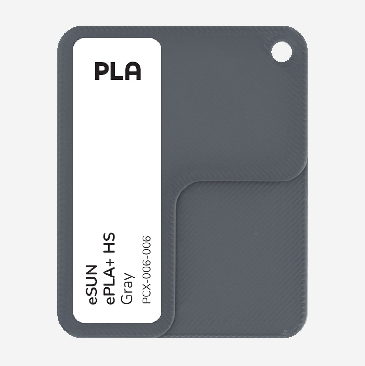 PCX-006-006,  eSUN PLA+ HS, Gray