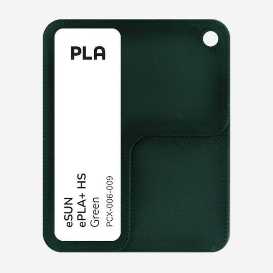 PCX-006-009,  eSUN PLA+ HS, Green