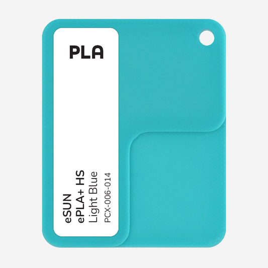 PCX-006-014,  eSUN PLA+ HS, Light Blue