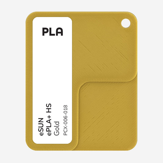 PCX-006-018,  eSUN PLA+ HS, Gold