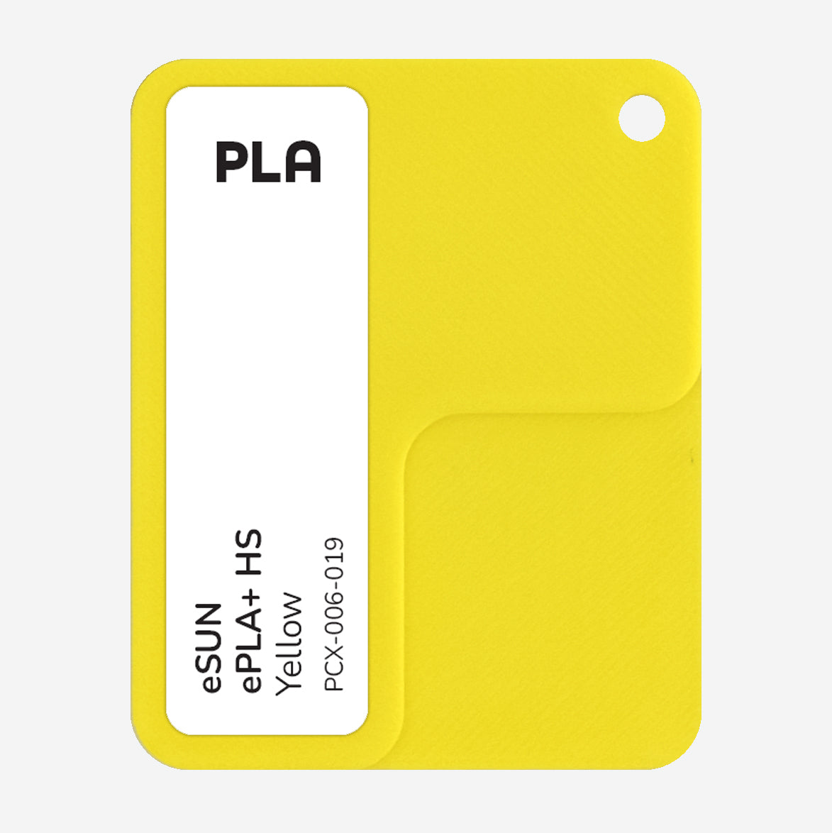 PCX-006-019,  eSUN PLA+ HS, Yellow