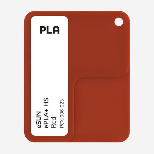 PCX-006-023,  eSUN PLA+ HS, Red