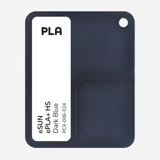 PCX-006-024,  eSUN PLA+ HS, Dark Blue
