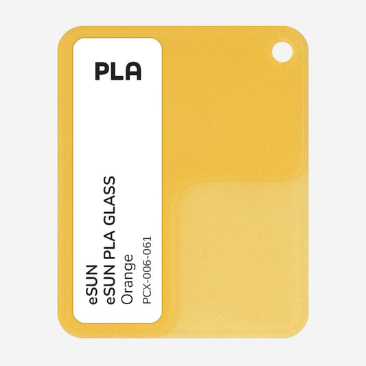 PCX-006-061,  eSUN Glass PLA, Orange