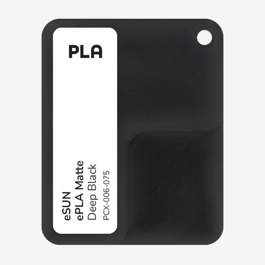 PCX-006-075,  ePLA Matte, Deep Black