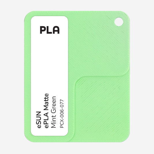 PCX-006-077,  ePLA Matte, Mint Green