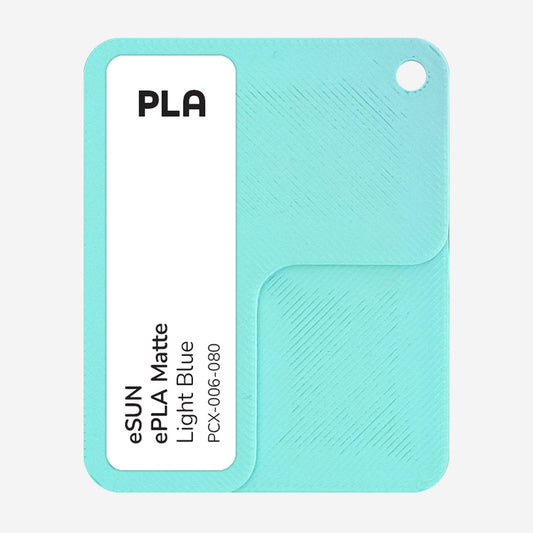PCX-006-080,  ePLA Matte, Light Blue